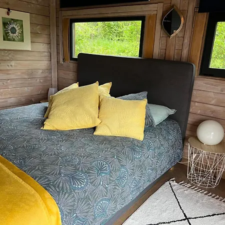 Bois Cosy Avec Piscine Aix Nature Шале *